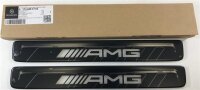 Mercedes-Benz Wechselcover für beleuchtete Einstiegsleiste AMG vorne 2-fach