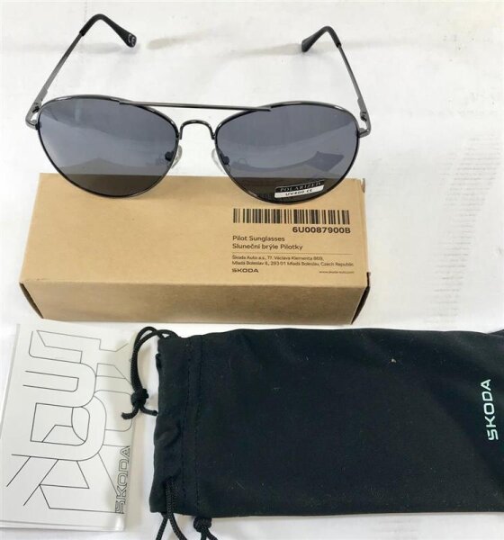 Skoda Piloten Sonnenbrille polarisierte Sonnenbrille mit UV400-Schutz