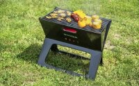 Original Skoda Klappgrill Picknick Camping Grill Stahl Schwarz 6U0069642