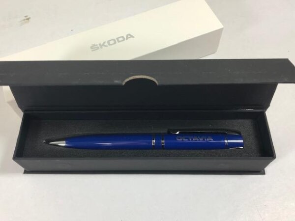 Skoda Kugelschreiber Octavia mit Geschenkbox