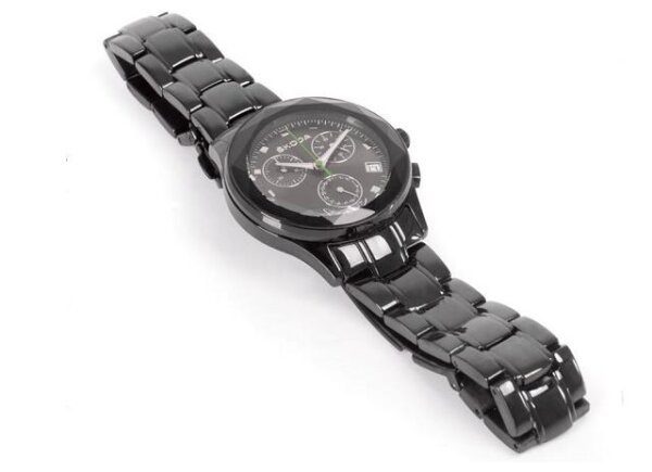 Original Skoda Damen Quarzchronograph Edelstahl Schwarz MVF10-320