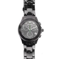 Original Skoda Damen Quarzchronograph Edelstahl Schwarz MVF10-320