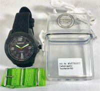 Skoda Uhr Carbon Sport Chronograph Taucher Uhr RS SportUhr inkl. Beach-Box