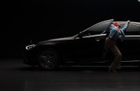 Mercedes-Benz LCD-Projektor GLE GLS G-Klasse mit animiertem Mercedes-Benz Pattern