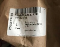 VW Golf Kühlergrill Grillspange 5L0853671C