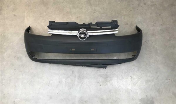 Original Opel Corsa Stoßstange Vorne mit Chromleiste 93174593