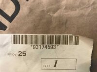 Original Opel Corsa Stoßstange Vorne mit Chromleiste 93174593