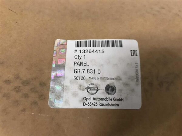 Original Opel Astra J Stoßstange Stoßfänger Vorderseite 13264415