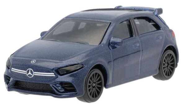 Mercedes-Benz AMG A 35 4MATIC Modell denimblau Majorette 7,62 cm (3 Zoll)