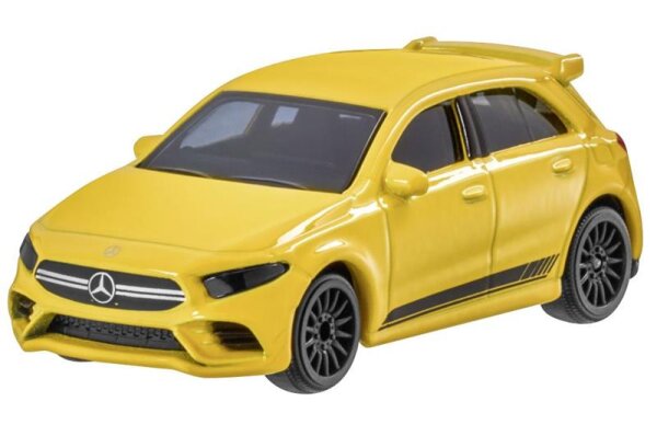 Mercedes-Benz AMG A 35 4MATIC Modell sonnengelb Majorette 7,62 cm (3 Zoll)