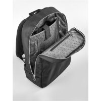 Mercedes-Benz Rucksack schwarz, Polyamid (recycelt) /...