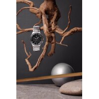 Mercedes-Benz Chronograph Herren Business Solar Herren Uhr Armbanduhr Edelstahl