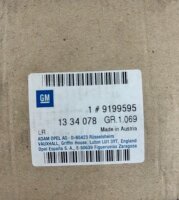 Original Wasserpumpe Kühlmittelpumpe Opel 9199595