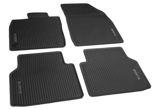Skoda Allwetterfußmatten Set Elroq PY