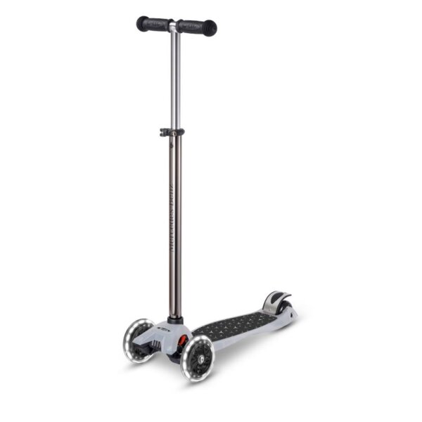 Mercedes-Benz Tretroller Kinder Maxi deluxe Flux neochrome black, Aluminium