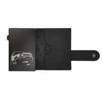 Mercedes-Benz Mini-Geldbörse G-Klasse schwarz Rindleder B67960032