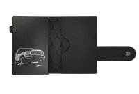 Mercedes-Benz Mini-Geldbörse G-Klasse schwarz Rindleder