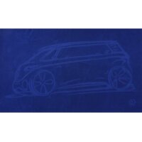 Original Volkswagen Badetuch 180x100cm ID Buzz Blau...