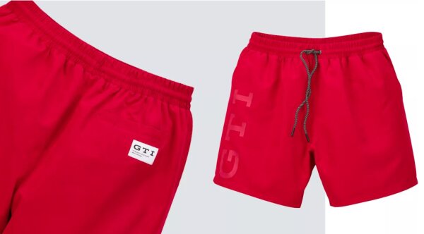 Volkswagen GTI Badeshorts XL Rot