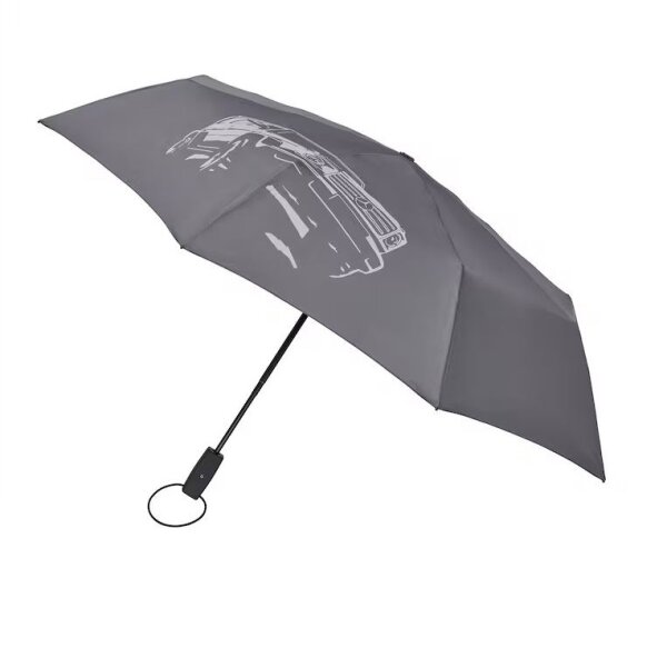 Mercedes-Benz Taschenschirm G-Klasse titangrau Polyester