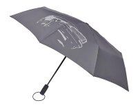Mercedes-Benz Taschenschirm G-Klasse titangrau Polyester