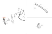 Mercedes-Benz Lampenträger Rückleuchte rechts