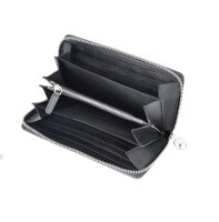 Mercedes-Benz Geldbörse Damen schwarz Rindleder...