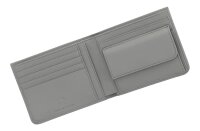 Mercedes-Benz Geldbörse Fahrzeugleder Portemmonaie silbergrau Rindleder