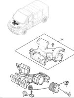 Opel Vivaro Gebläsegehäuse Klimaanlage