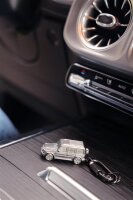 Mercedes-Benz Schlüsselanhänger, G-Klasse anthrazit schwarz, Zinkdruckguss