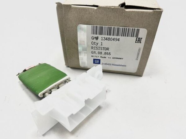 Opel Adam Corsa D E Wiederstand Gebläse Motor Resistor