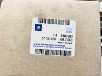 Opel Astra G Zafira Elektrischer Satz Anhängekupplung 6736226