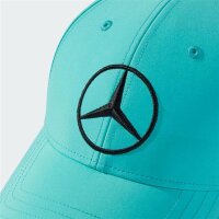 Mercedes-Benz Cap Team Mercedes-AMG F1 türkis Polyester (recycelt)