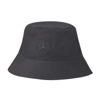 Mercedes-Benz Bucket Hat schwarz, Baumwolle (Bio)