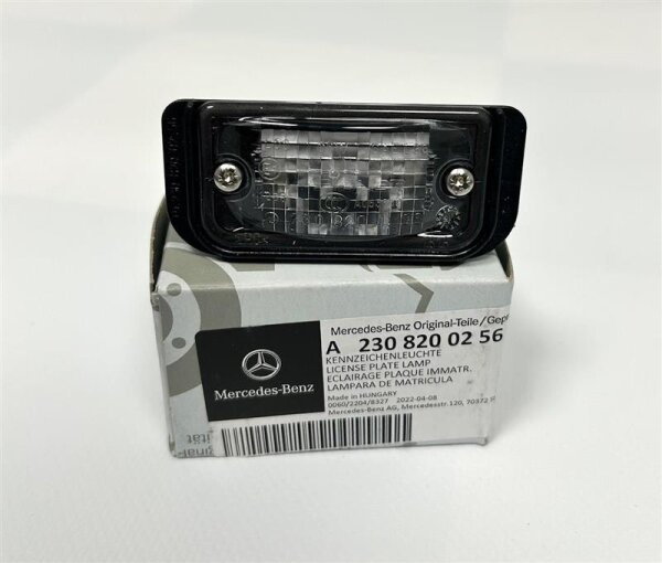 Mercedes-Benz W209 W199 Kennzeichenleuchte