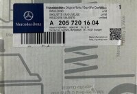 Mercedes-Benz C 205 Zierleiste Holz Esche braun