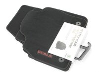 Skoda Scala Prestige Textil Fußmatten 4-teilig...