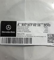 Mercedes-Benz Stern Emblem Heckklappe Hecktür hinten Vito V-Klasse 447