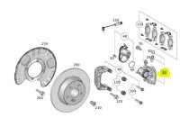 Mercedes-Benz Kolbengehäuse Bremssattel W166 W292 M-Klasse