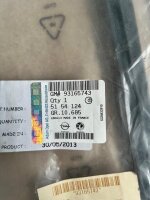 Original Opel Zafira A Astra Türzierleiste Zierleiste vorne links 13155163 5173403
