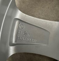 1x Original Alufelge Mercedes Benz W201 W245 Autec 7,5Jx17H2 ET37 KBA 46389