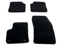 Peugeot e-208 Opel Corsa E Fußmatten Velours schwarz