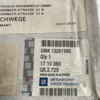 Original GM Opel Vectra C Nebelscheinwerfer links 13261995