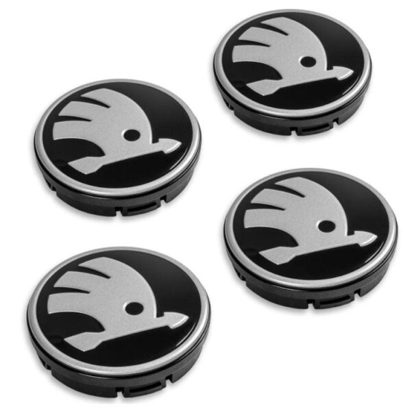 Skoda Radzierkappen Felgendeckel Nabenkappen Radkappen Radnabenkappen