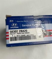 Original Hyundai Santa Fe GM Bremsbelädsatz Bremsbeläge hinten 583022BA20