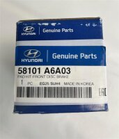 Original Hyundai KIA GM Bremsbelädsatz Bremsbeläge vorne 58101A6A03