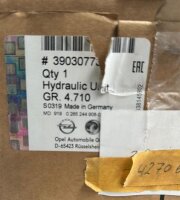 Original Opel Astra K Steuergerät Hydraulikblock ABS-Hydraulikblock 39030773
