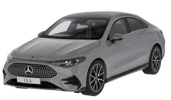 Mercedes-Benz CLA Coupé C174 MANUFAKTUR alpingrau uni Modell NZG, 1:18