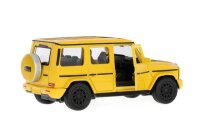 Mercedes-Benz G-Klasse Geländewagen W465 Modell 1:43 MANUFAKTUR sonnengelb uni