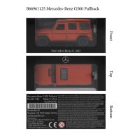 Mercedes Benz G-Klasse Geländewagen W465 Modell 1:43 manufa. kupferorange magno